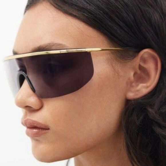 NEW Tom Ford FT0980/S 30A PAVLOS-02 Gold Smoke Irregular Unisex Sunglasses - Picture 4 of 15